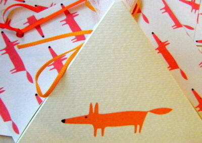 The orange fox!